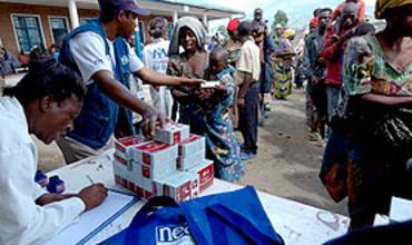 Llega ayuda para los desplazados de la República Democrática del Congo, donde la crisis humanitaria es cada vez más grave