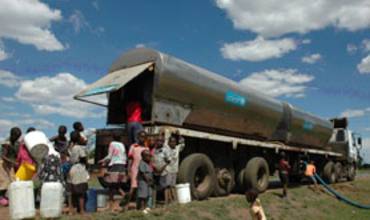 Acción de UNICEF frente al cólera en Zimbabue