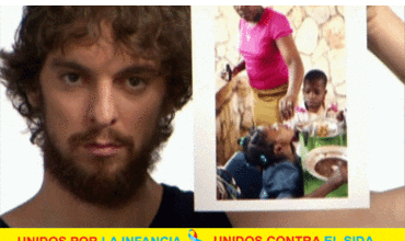 El mundo del deporte se une a los niños y niñas en la lucha contra el SIDA