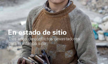 Bajo estado de sitio- el impacto devastador para los niños que han vivido tres años de conflicto en Siria
