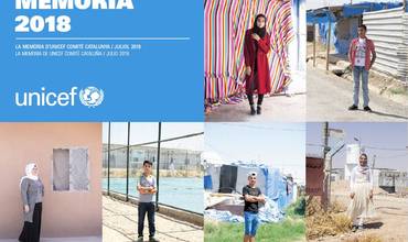 Memòria 2018 UNICEF Comitè Catalunya 