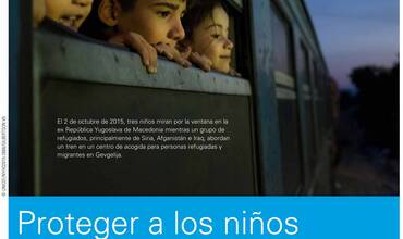 Proteger a los niños en tránsito