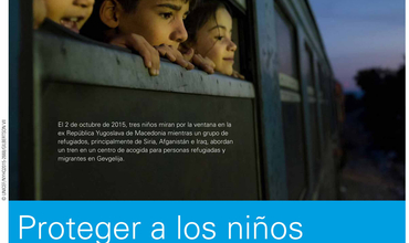 Proteger a los niños en tránsito