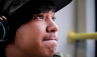 Niños refugiados: Sajad vuelve a soñar de nuevo