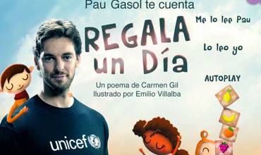 ‘Regala un día’, un cuento de Pau Gasol