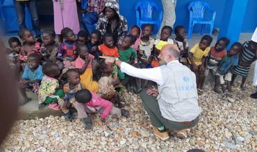 Trabajo de UNICEF en República Centroafricana.
