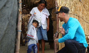 Sergio Ramos con UNICEF en Perú: "No lo podemos consentir"
