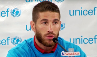Sergio Ramos embajador de UNICEF - 2014