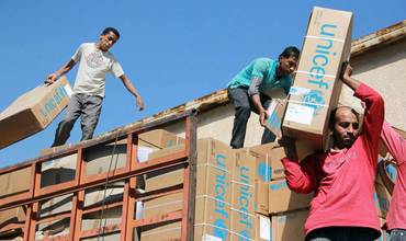 UNICEF envía suministros para los niños de Siria