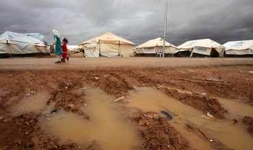 Apoyo a los niños sirios ante las inundaciones