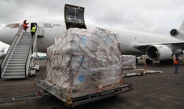 Ébola: envío de suministros para proteger a las familias