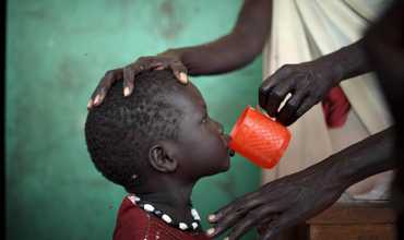 Lucha contra la desnutrición en Sudán del Sur