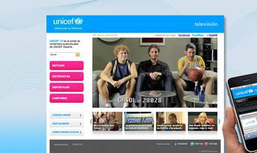 UNICEF España tiene canal de televisión por internet