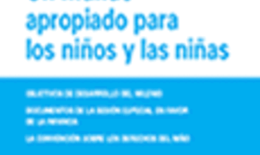 Un mundo apropiado para los niños y las niñas