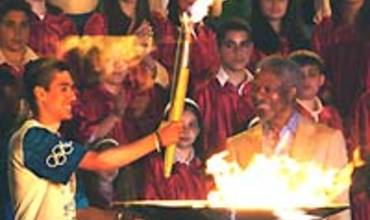 UNICEF PARTICIPA EN LOS JUEGOS OLÍMPICOS DE ATENAS 2004