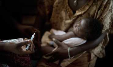 Campaña de vacunación en República Centroafricana 