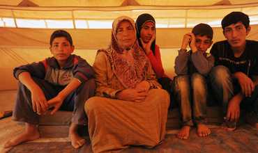 Apoyo a las familias sirias ante la llegada del frío