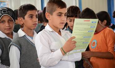 Iraq: un brote de cólera amenaza a niños y familias