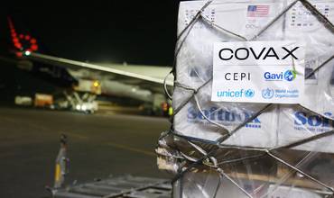 Cargamento de vacunas COVAX