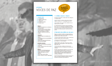 Actividad para el aula: Voces de paz