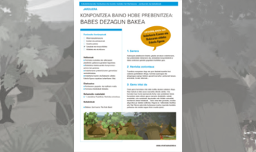 Bakea babes dezagun - Lehen hezkuntzarako jarduera