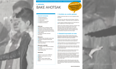 Bake ahotsak - Bigarren hezkuntzako jarduera