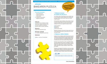 Bakearen puzzlea - Haur hezkuntzarako jarduera