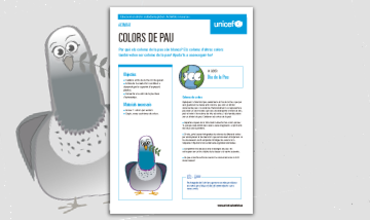Colors de pau - Activitat Educació Infantil