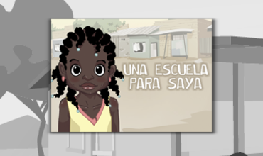 Cuento interactivo en PDF: Una escuela para Saya