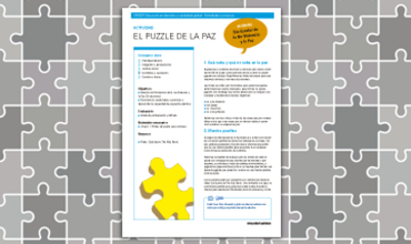 El puzzle de la paz: Actividad para Educación Infantil