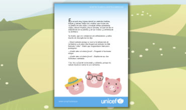 Cuento: Los tres cerditos y el viento feroz