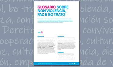 Glosario sobre non violencia, paz e bo trato