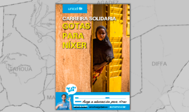 Cartel da carreira Gotas Para Níxer