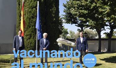 Acuerdo entre UNICEF e Iberia para distribuir suministros COVID19