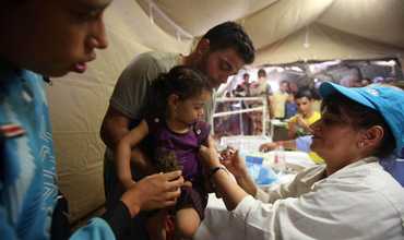 Siria: más de un millón de niños vacunados