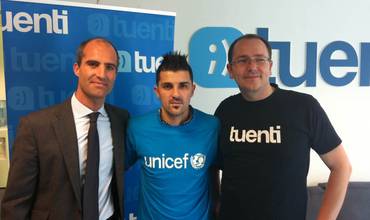 David Villa: “Yo también me uno a la lucha contra la desnutrición infantil”