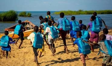Niños en Malawi