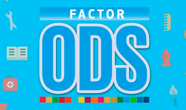 Título de la actividad rodeado de iconos que simbolizan profesiones