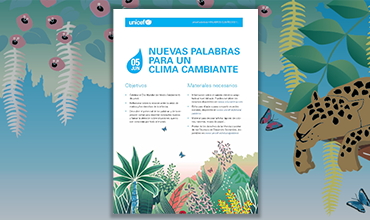 Palabros climáticos: Nuevas palabras para un clima cambiante Imagen de la guía docente de la actividad