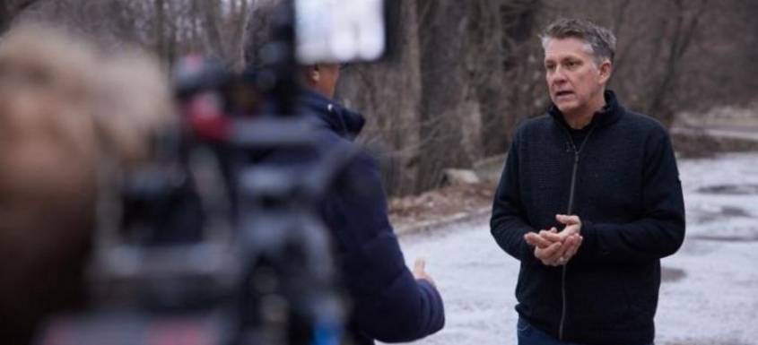 James Elder, portavoz de UNICEF desde Ucrania.