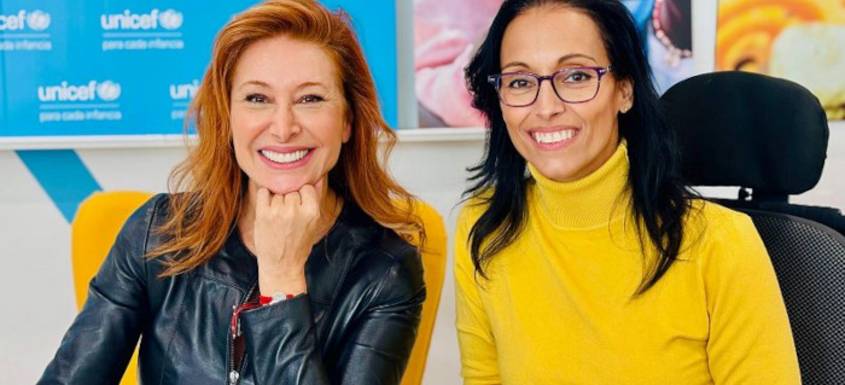 Teresa Viejo y Teresa Perales, se unen para compartir su compromiso con la infancia