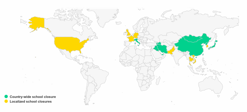 El nuevo coronavirus y el derecho a la educación