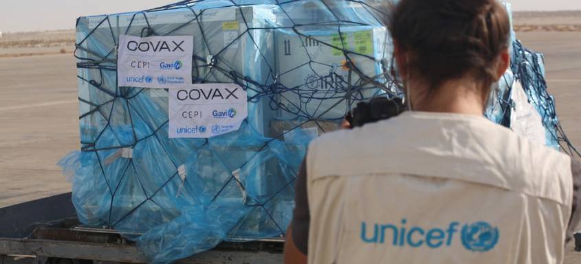 Mecanismo COVAX de distribución de vacunas COVID.