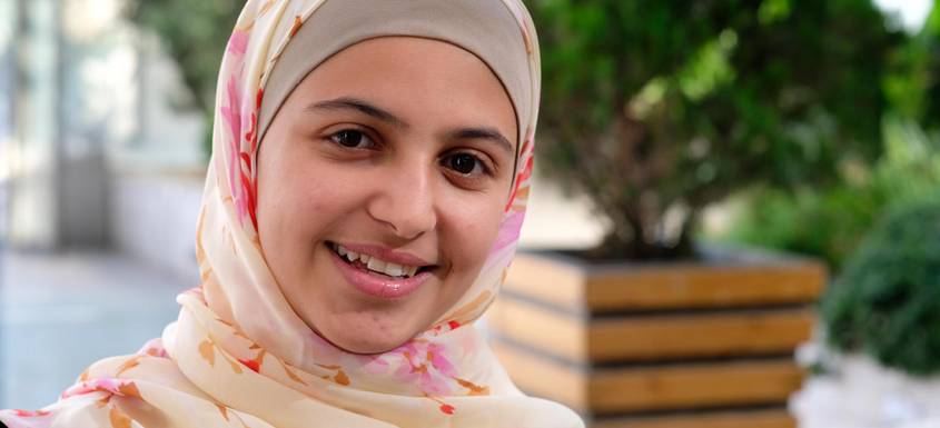 Activista, refugiada siria y nuestra Embajadora de Buena Voluntad más joven: conoce a Muzoon