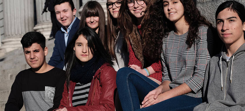 Los niños van al Congreso a defender sus derechos