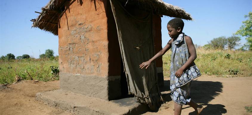 Derecho al saneamiento: al fondo a la derecha