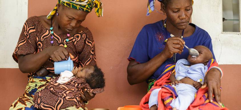 Madres guerreras contra la desnutrición infantil