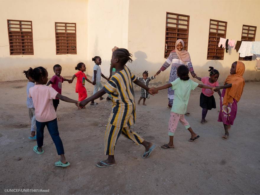 Halima, una joven de 20 años.