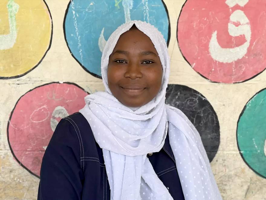 Mazza, la joven sudanesa que está dispuesta a cambiar las reglas del juego. Imagen de Mazza