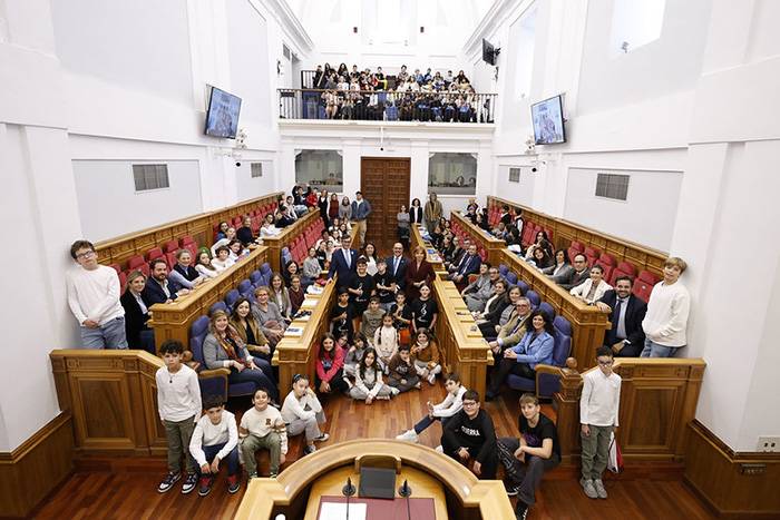 Acto Cortes Castilla La Mancha por el Día Mundial de la Infancia